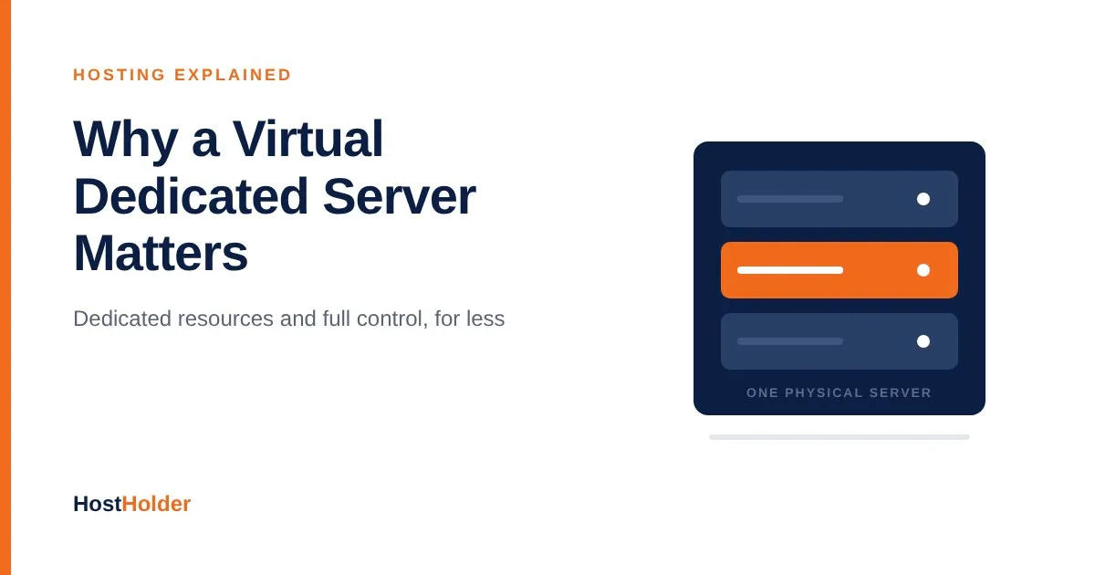 What Is the Importance of a Virtual Dedicated Server (VDS)?
